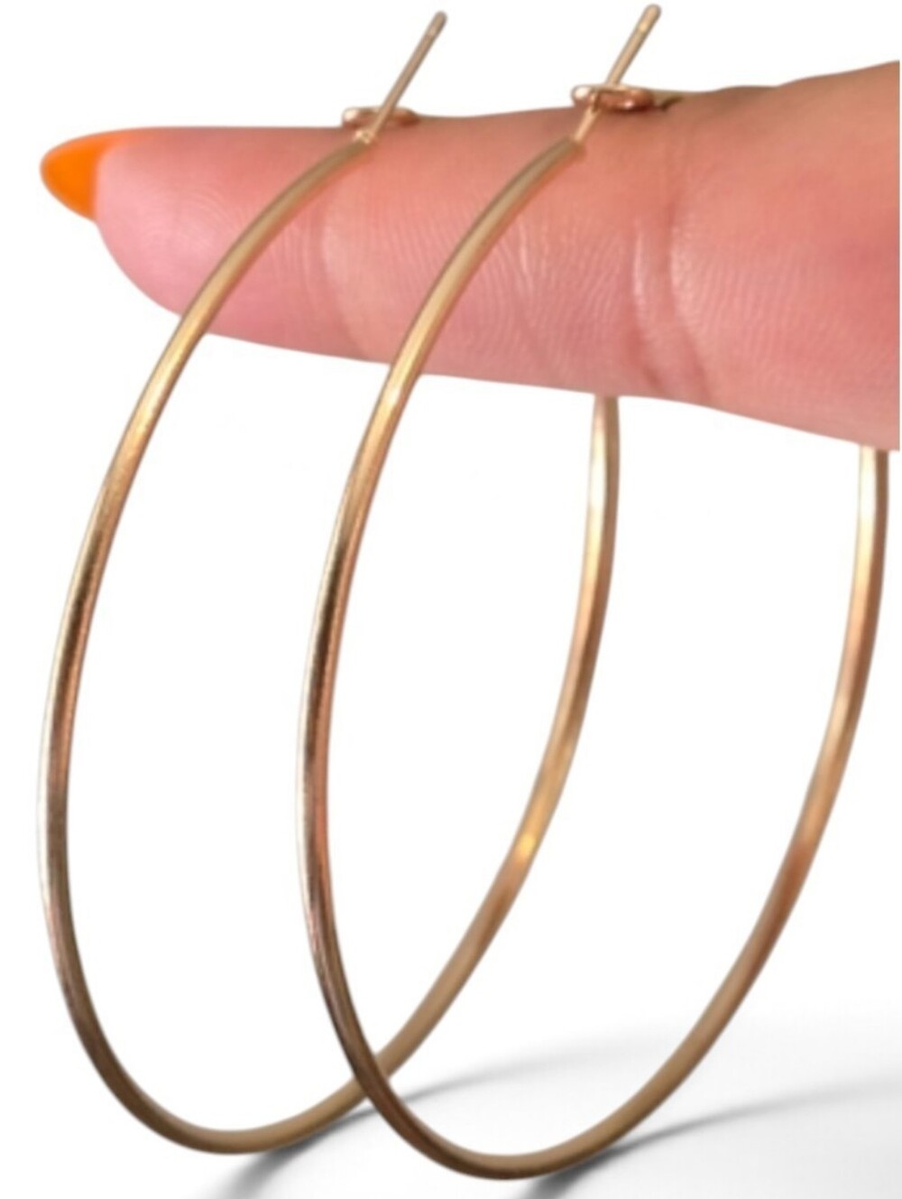 Elegant Gold Hoop Earrings